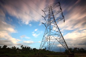 power electronics industrial heat insulation on electricity pylons