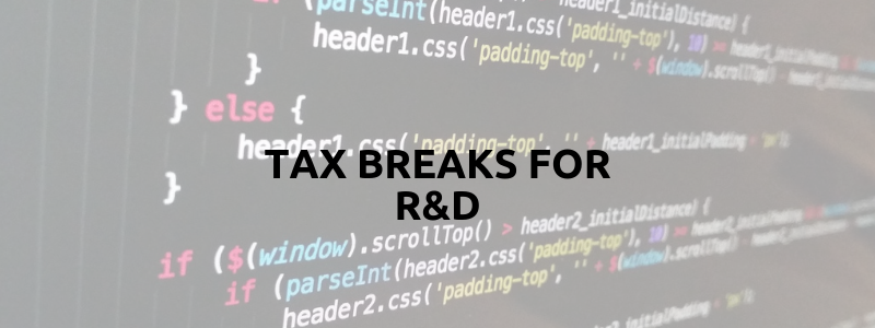 Tax Breaks for R&D
