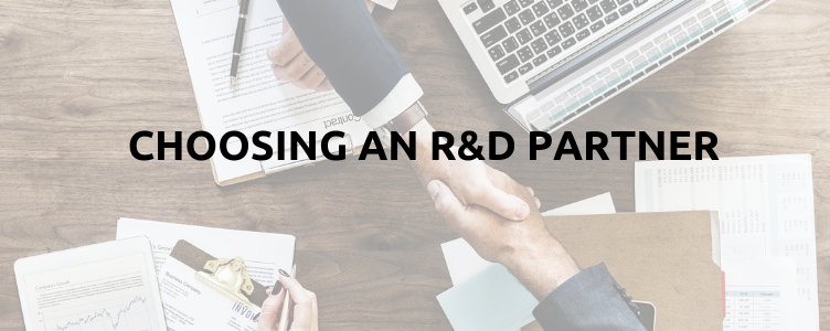 Choosing an R&D Partner﻿